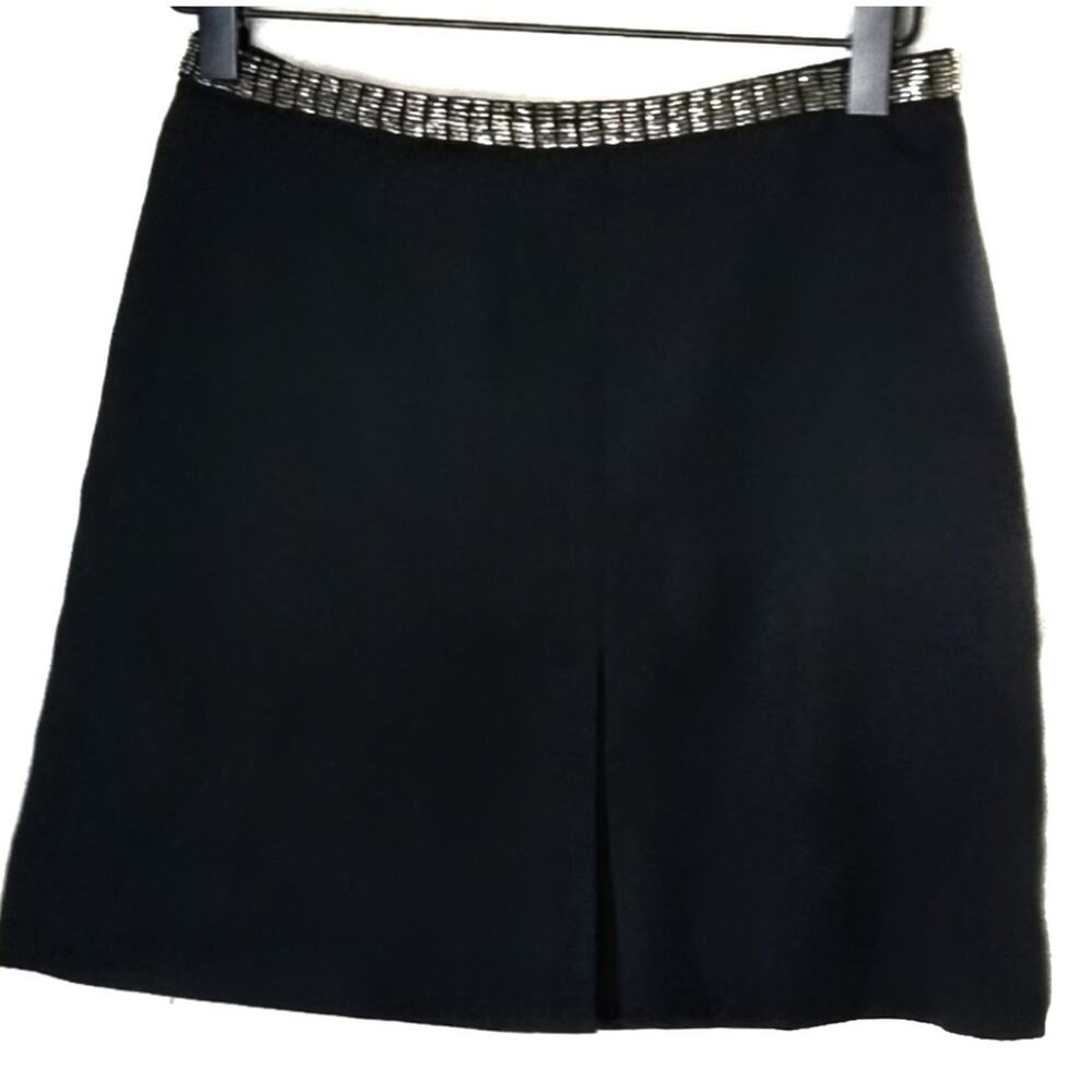 H&M | Beaded High Waist Mini Skirt